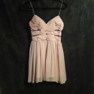 Light pink sheer dress